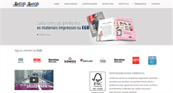 Desktop Screenshot of egb.com.br