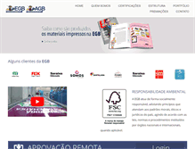 Tablet Screenshot of egb.com.br